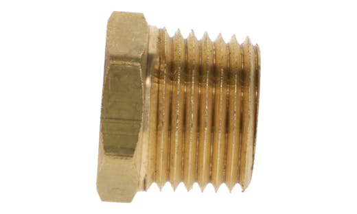 Brass Hex Head Plug - 1