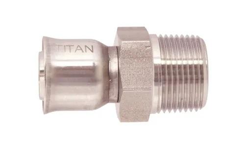 Titan 9' X 3/16 WHIP HOSE | END CONNECTION 1/4 NPSM (F/M)